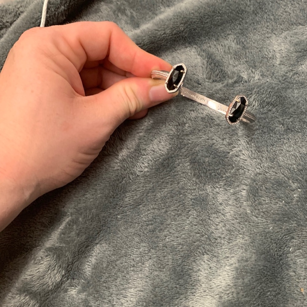 Silver and Black bangle Kendra Scott